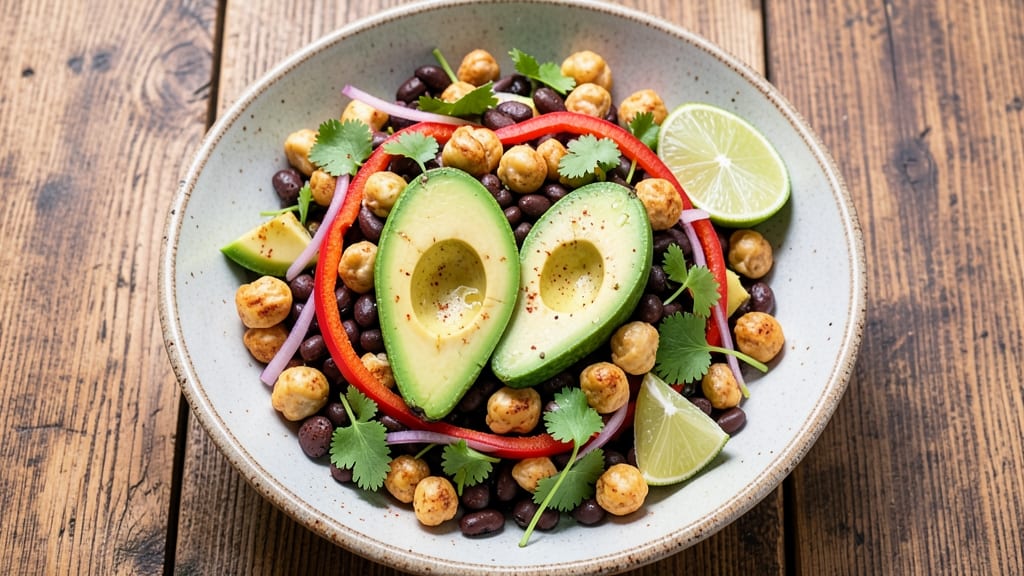 Avocado and Bean Salad Recipe: Bright Citrus and Creamy Avocado Fusion