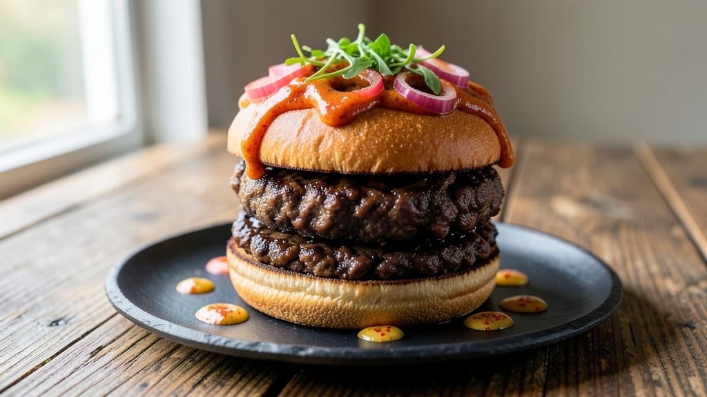 Burger 21 Black Bean Burgers Recipe: Smoky Cumin-Crusted Plant-Based Patties