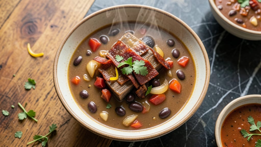 Black Bean Soup With Ham Hock Recipe: Deep-Rich Flavor From Slow-Simmered Bones