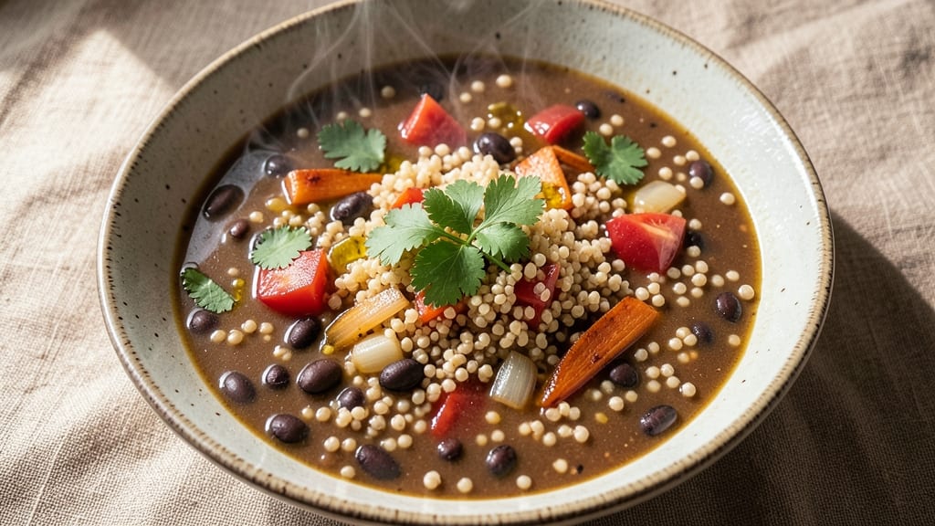 Black Bean and Quinoa Soup Recipe: Protein-Packed Warmth in One Pot