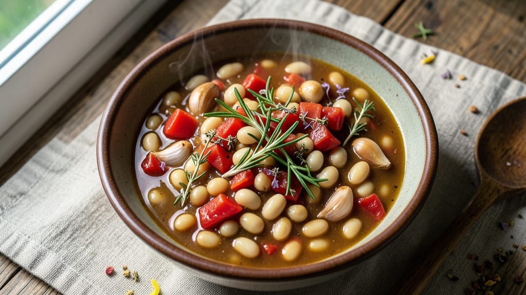 Alison Roman's White Bean Stew Recipe: Smoky Rosemary and Garlic Depth