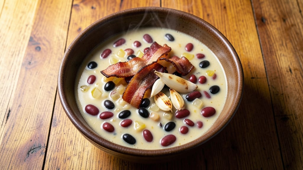 Betty Crocker's Bean Soup Recipe: Smoky Garlic and Herb Infused Warmth