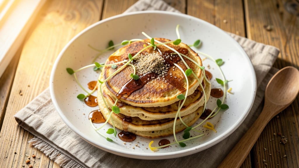 Bean Sprout Pancake Recipe: Crispy Edges and Silky Green Centers