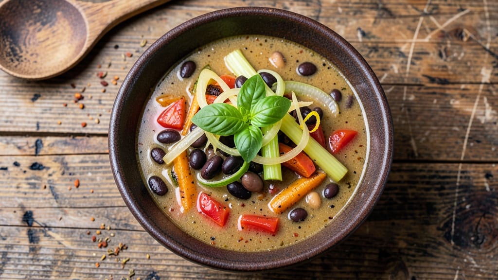 Black Bean Minestrone Soup Recipe: Hearty Veggie-Packed One-Pot Meal