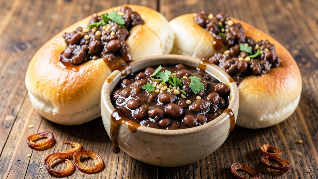 Bean Bun Recipe: Crispy Tortilla Crowns Over Smoky Black Bean Bliss