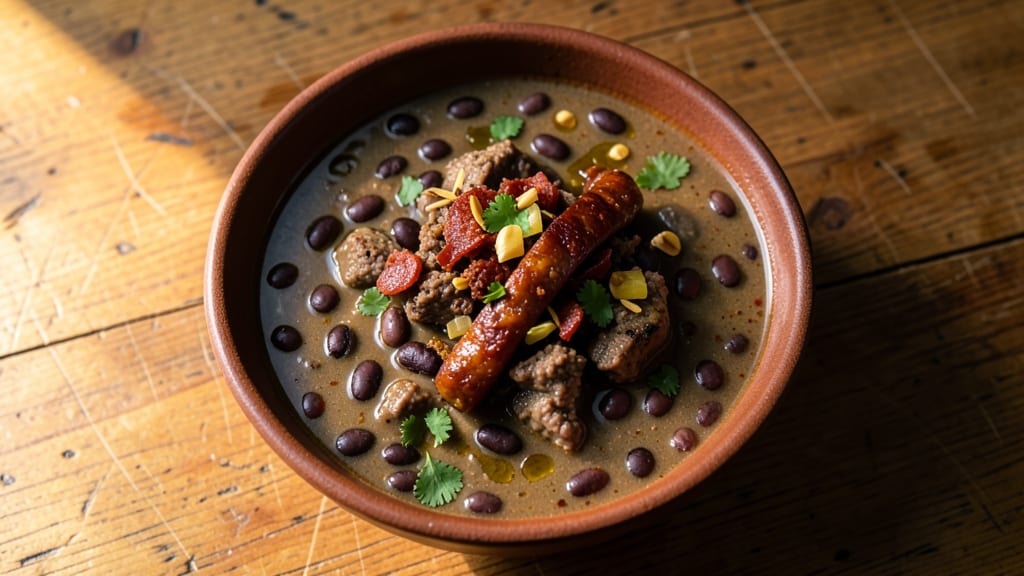 Black Bean Soup Recipe with Meat: Smoky Chorizo and Cumin-Rich Heartiness