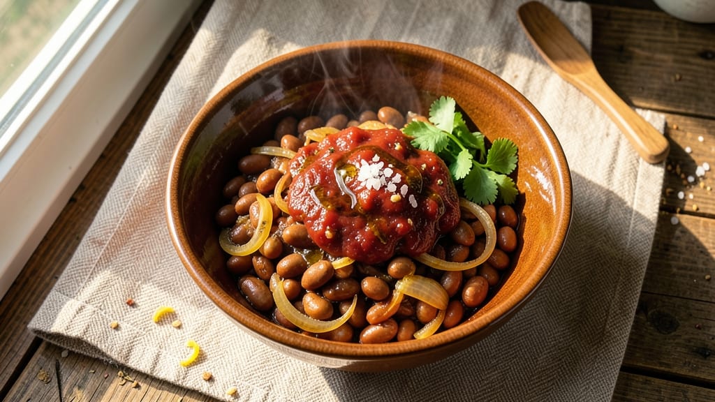 Brown Bean Slow Cooker Recipe: Caramelized Onion Depth in One-Pot