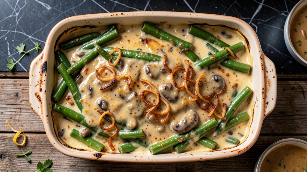 Allens Green Bean Casserole Recipe: Classic Comfort With Crispy Fried Onion Top