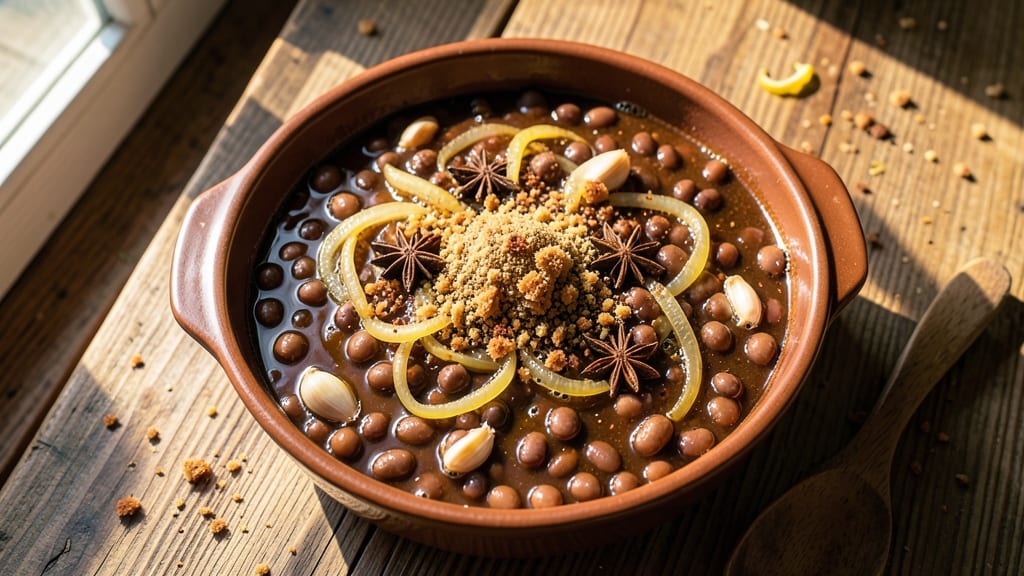 Black Eyed Bean Stew Recipe: Smoky Cumin and Star Anise Simmered Richness