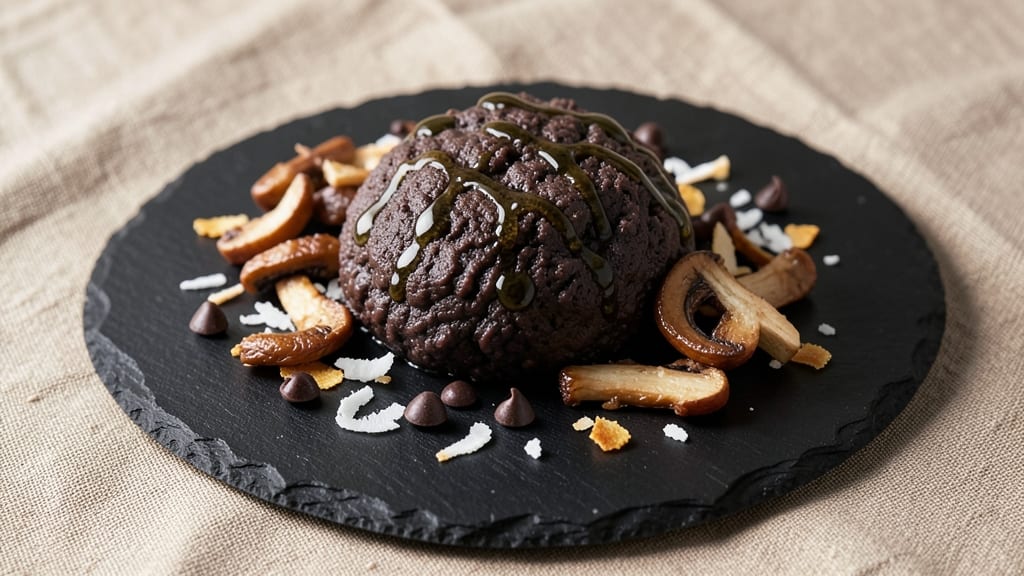 Black Bean Truffle Recipe: Earthy Mushroom and Truffle Oil Luxe