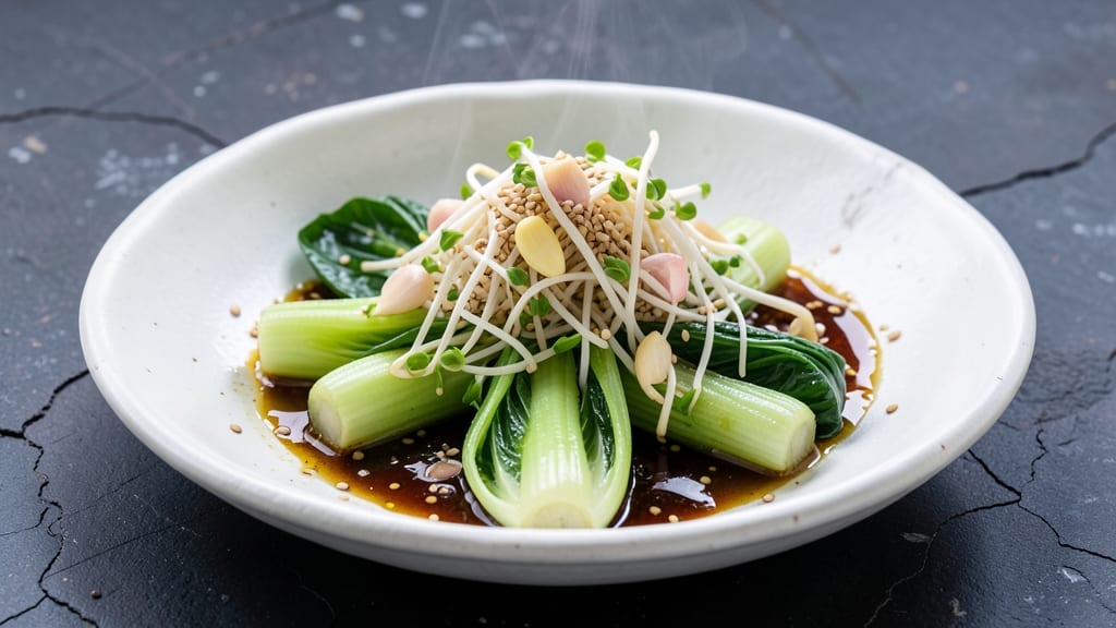 Bok Choy and Mung Bean Sprouts Recipe: Crisp-Tender Stir-Fry with Umami Zing