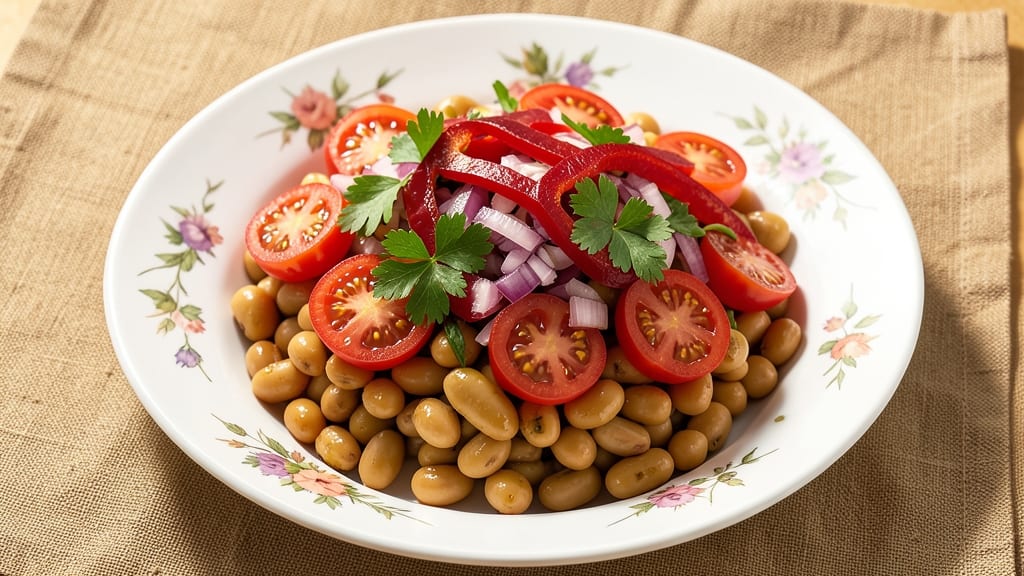 Bean and Tomato Salad Recipe: Bright, Herby, and Crunchy in 15 Minutes