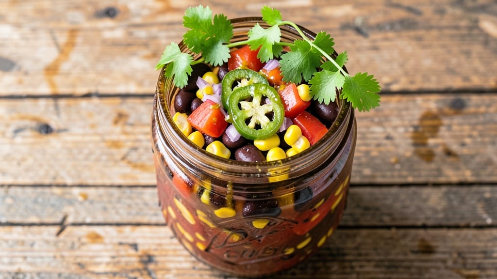 Ball Canning Recipe for Black Bean and Corn Salsa: Year-Round Flavor Locked in Glass