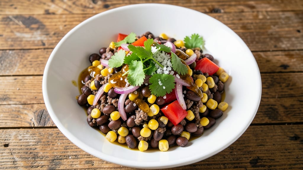 Black Bean and Corn Salsa Recipe With Italian Dressing: Bright Herb Zing With No-Fuss Freshness