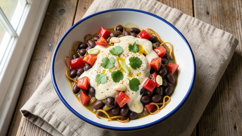 Black Bean Curry Recipe Vegan: Spiced Coconut Depth With Crispy Top