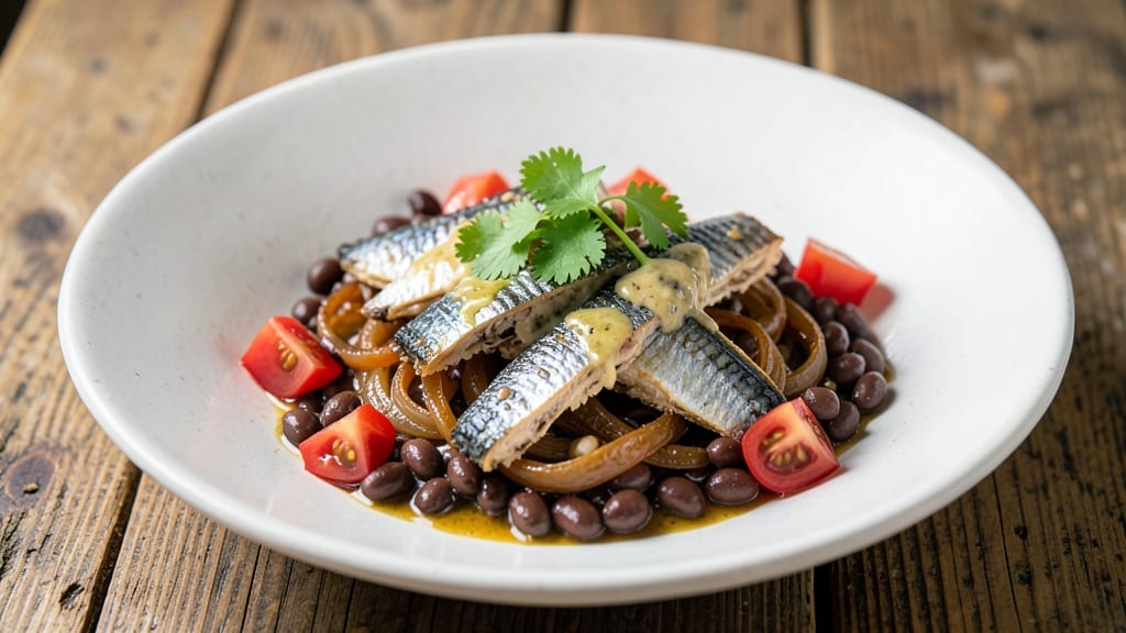 Black Bean Fish Canned Recipe: One-Pot Umami Bomb With Crispy Tortilla Crowns