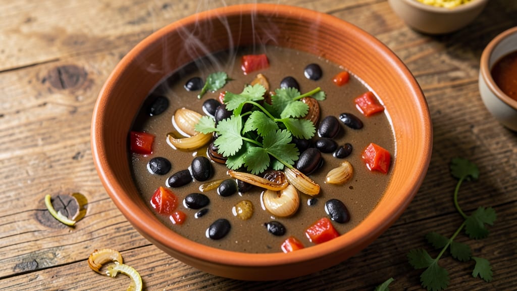 Authentic Mexican Black Bean Soup Recipe: Earthy Cumin and Lime Zest Harmony in One Pot