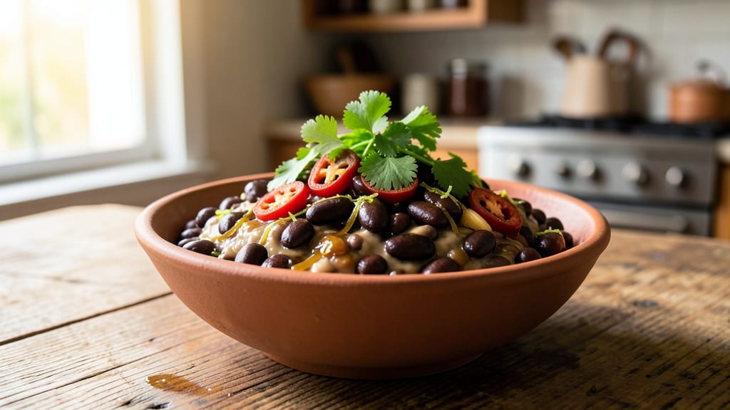 Bean Relish Dip Recipe: Smoky Chipotle and Cilantro Brightness