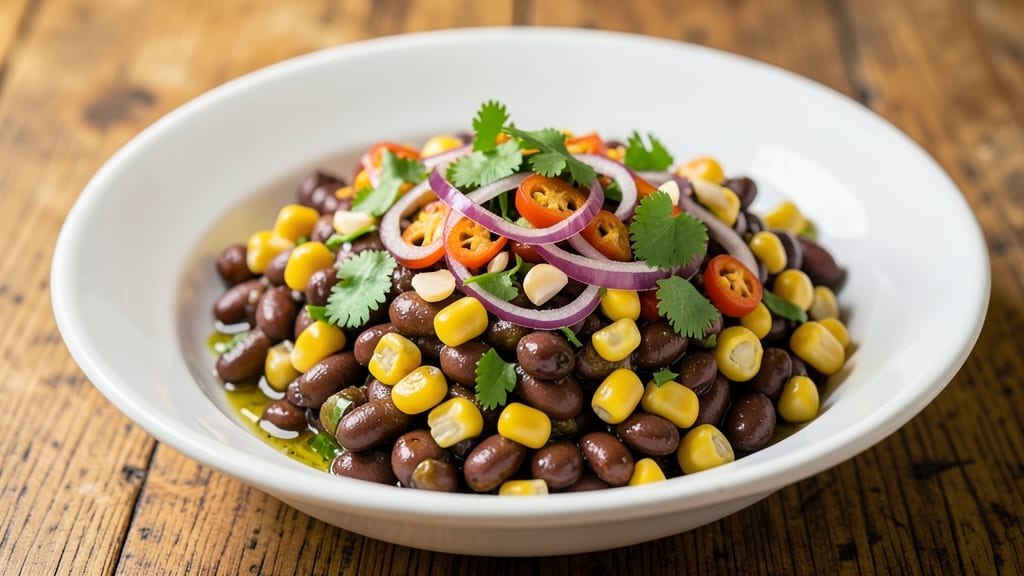 Black Bean and Shoepeg Corn Salsa Recipe: Sweet Corn and Black Bean Freshness in 15 Minutes