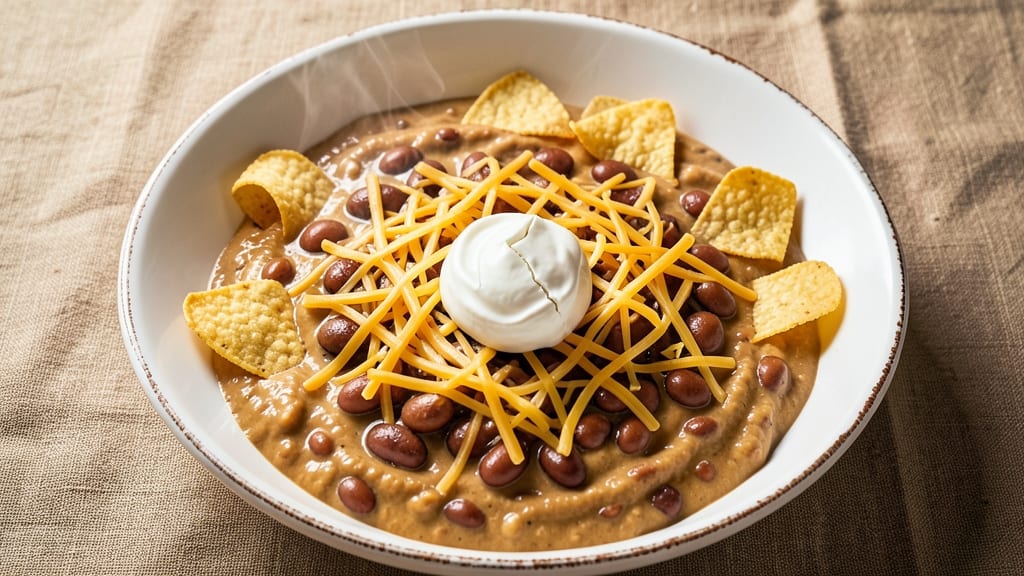 Bush's Chili Bean Dip Recipe: Smoky Tortilla-Crusted Warmth in One Pot