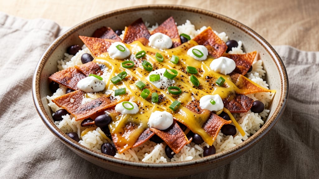 Bean Burrito Casserole Recipe: Layered Fiesta of Crunchy Tortillas and Creamy Beans