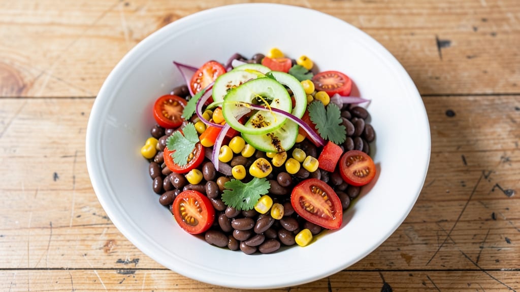 Bean Corn Salad Recipe Healthy: Crunchy, Protein-Packed Lunch in 10 Minutes