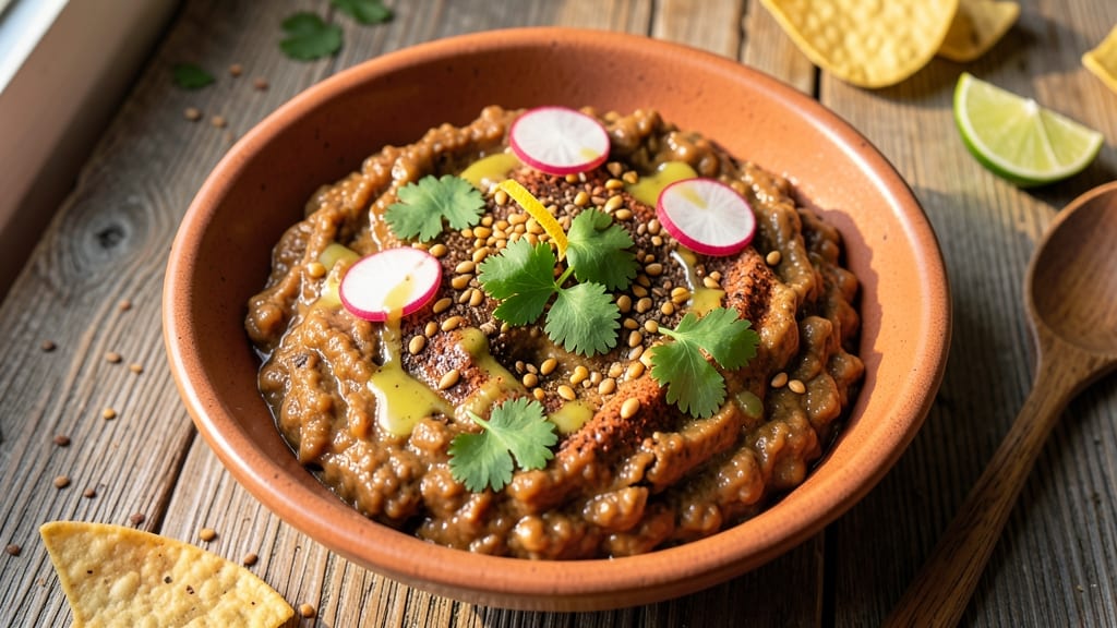 Baked Refried Beans Dip Recipe: Smoky Cumin and Tortilla Crunch in One Bowl