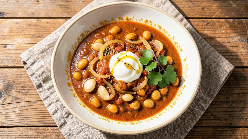 Bean Curry Recipe South Africa: Spiced Bobotie-Inspired Comfort with Golden Top