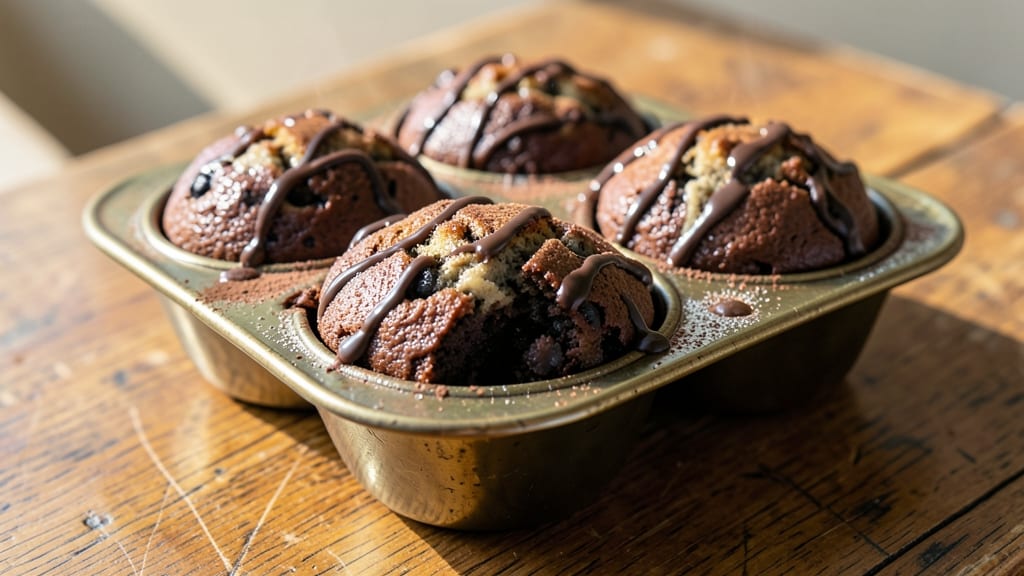 Black Bean Brownie Muffins Recipe: Fudgy Chocolate Meets Protein-Packed Twist
