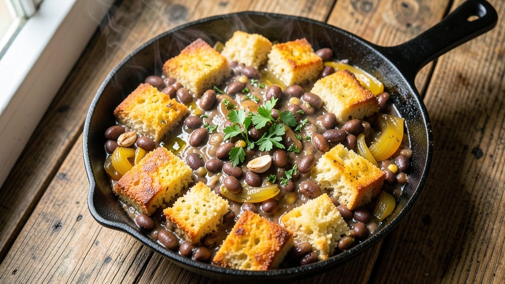 Bean and Cornbread Casserole Recipe: Southern-Style Crunch-Meets-Creamy