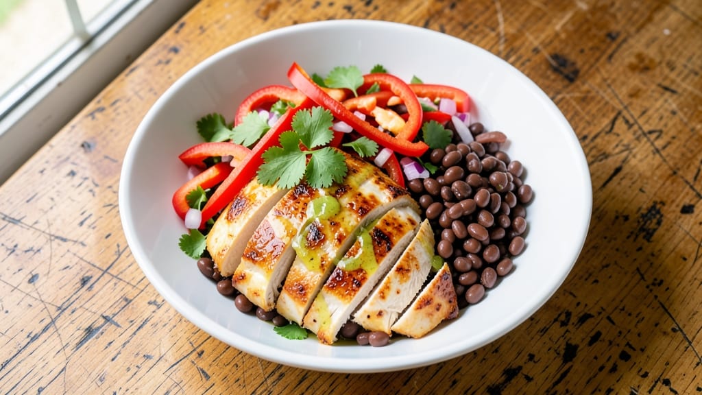 Black Bean Chicken Salad Recipe: Protein-Packed Lunch in 15 Minutes