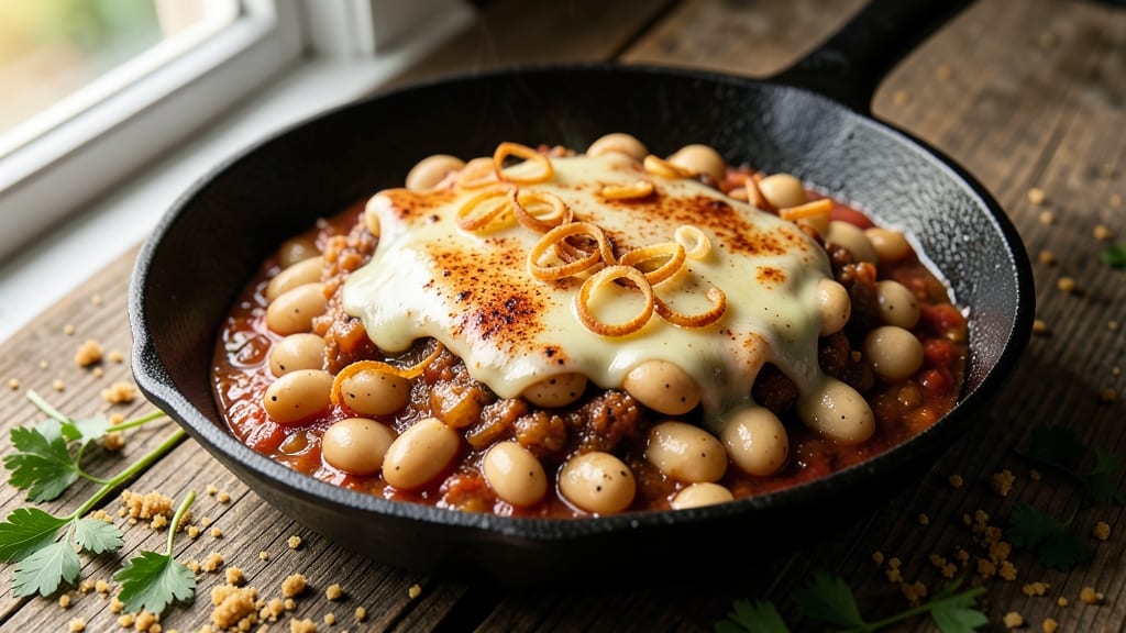 Bean Bunny Chow Recipe: Crispy Tortilla Crowns Over Smoky Cumin Beans
