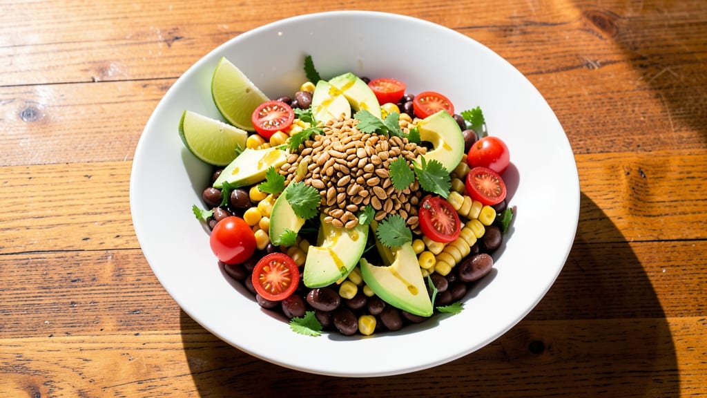 Black Bean Summer Salad Recipe: Bright Lime and Cilantro Zing in 15 Minutes