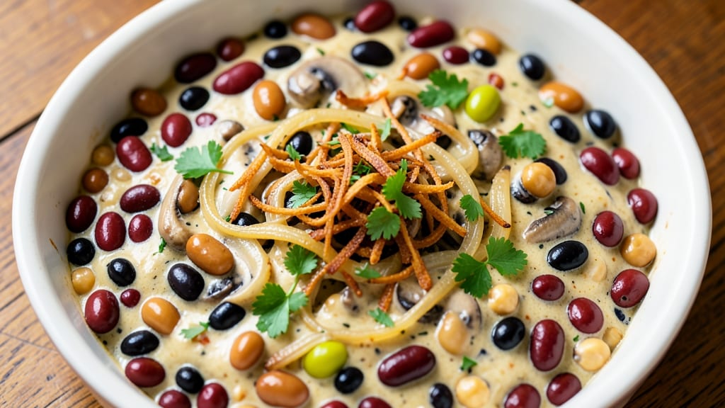 7 Bean Casserole Recipe: Crispy Top, Creamy Bean Magic in One Pot