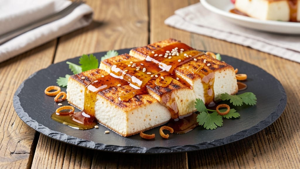 Bean Curd Chicken Recipe: Crispy Stir-Fried Tofu with Savory Soy Glaze