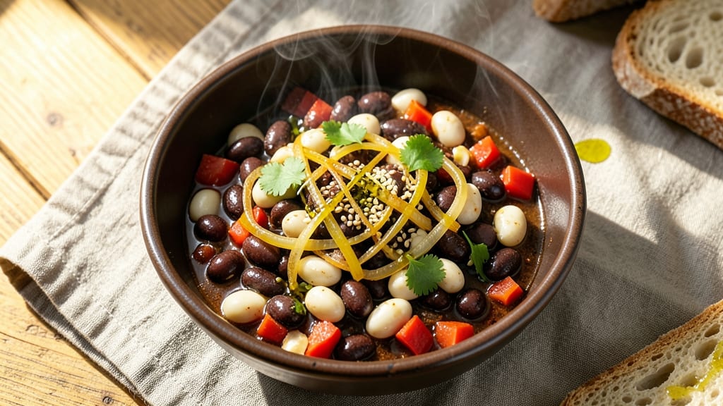 Black And White Bean Chili Recipe: Deep-Roasted Spice and Smoky Bean Harmony