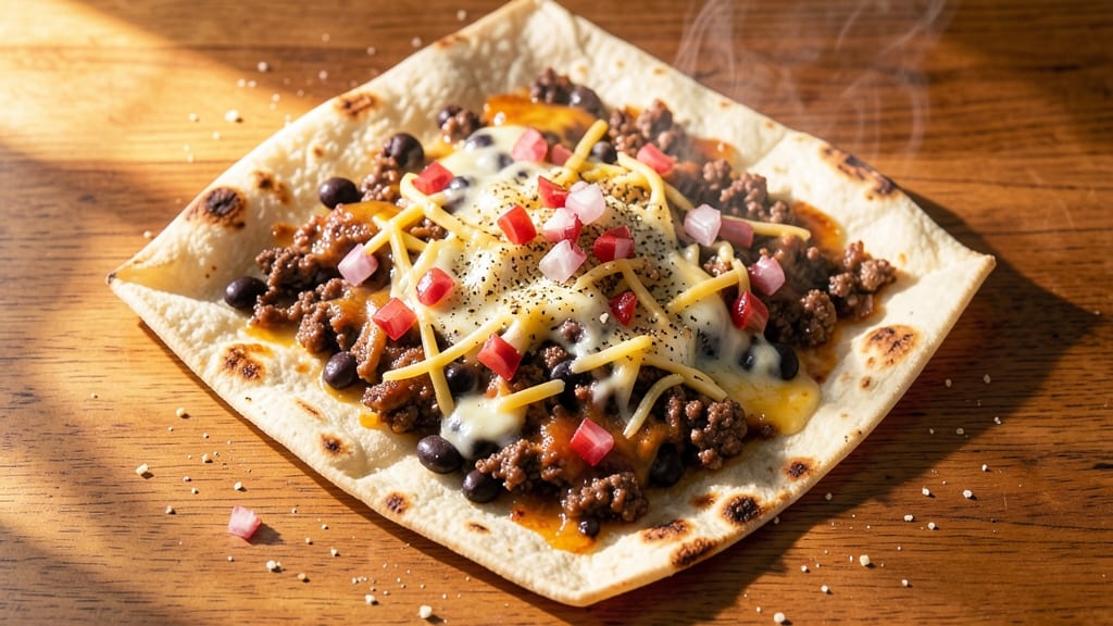 Black Bean and Beef Quesadillas Recipe: Crispy Tortilla Crunch Meets Melty Cheese Rivers