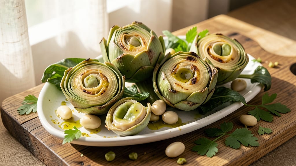 Artichoke and Fava Bean Recipe: Mediterranean Herb Crunch With Lemon Zest