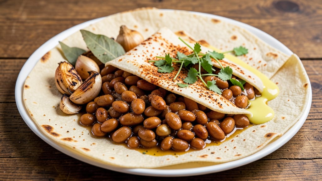 Authentic Mexican Bean Burrito Recipe: Warm Spiced Beans Wrapped in Crispy Tortillas