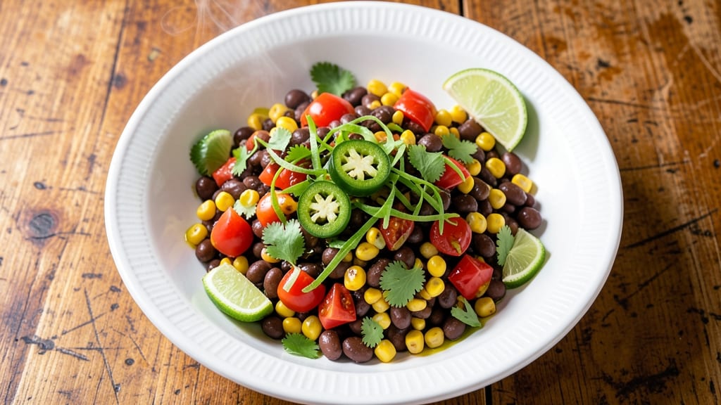 Black Bean Corn Pico De Gallo Recipe: Zesty Lime and Cilantro Brightness in 10 Minutes