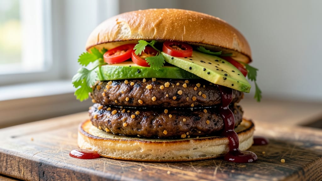 Baked Black Bean Burgers Recipe: Crispy Tortilla-Crusted, Smoky Cumin Heartiness