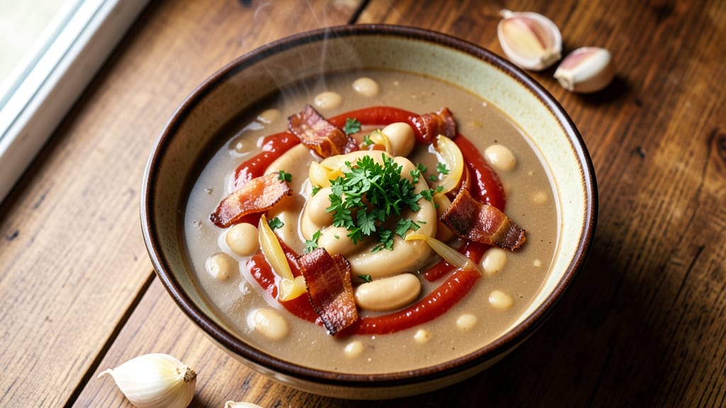 Bean Soup Recipe UK: Hearty British Pub-Style Simmered with Bacon and Parsley