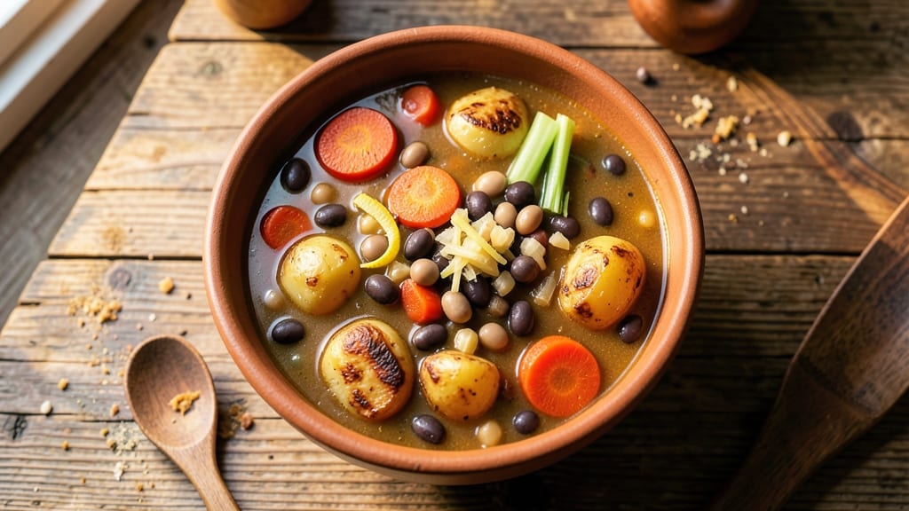 Amish Bean Soup Recipe: Slow-Simmered Smoky Depth With Hearty Vegetables