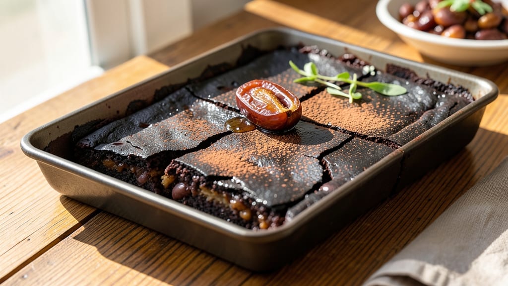Black Bean and Date Brownie Recipe: Fudgy Chocolate Meets Sweet Caramelized Dates