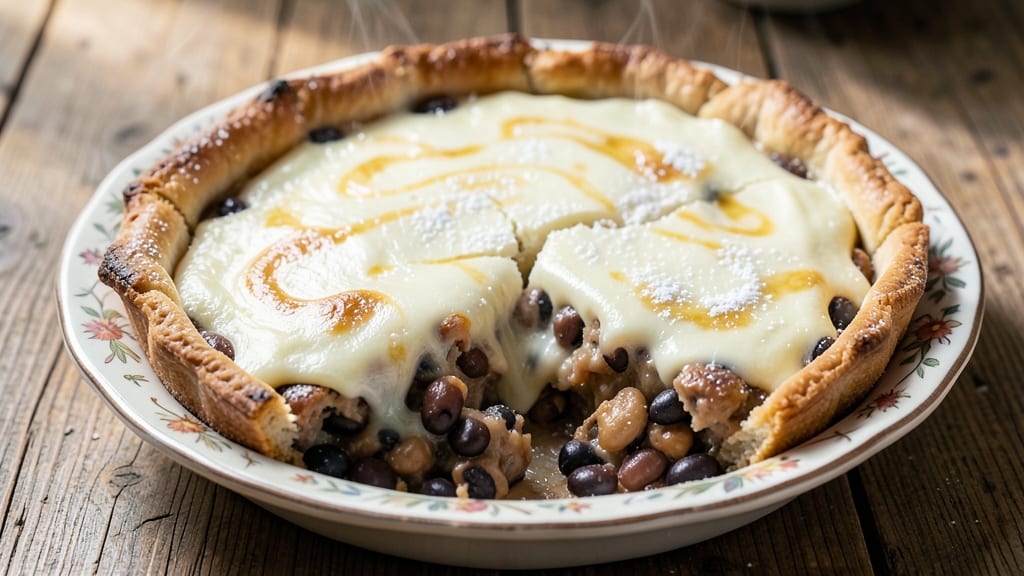 Bean Pie Recipe 1922: Vintage Crustless Cream Cheese Delight
