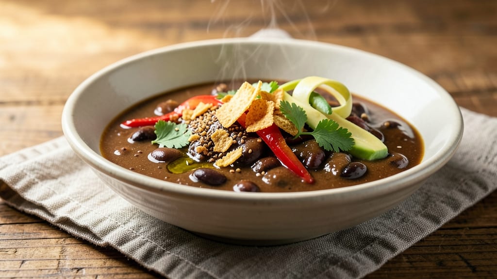 Black Bean Gravy Recipe: Smoky Tortilla-Crusted Richness in One Pot