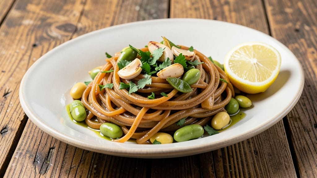 Broad Bean Pasta Recipe: Earthy Green Pasta With Nutty, Buttery Beans