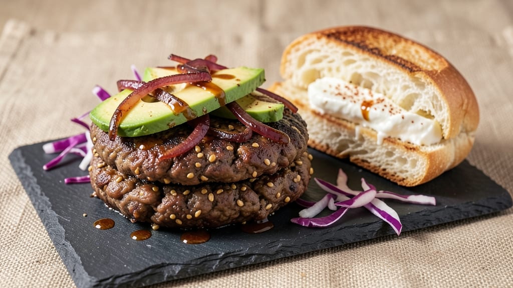 Black Bean Burger Patties Recipe: Vegan Crispy-Topped Protein Power