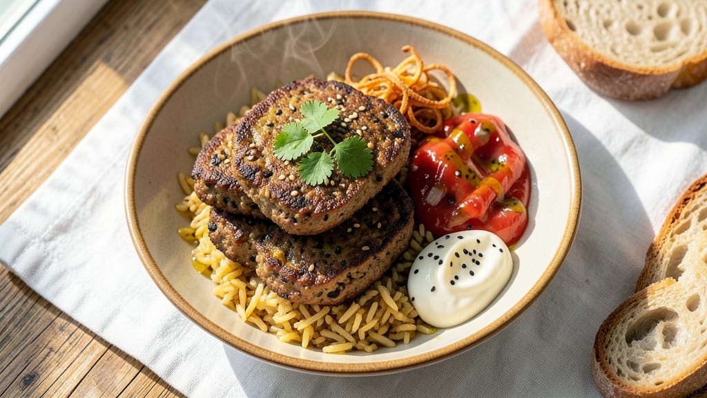 Black Bean Patties Indian Recipe: Spiced Turmeric and Cumin Crunch With Flaky Paratha Wraps