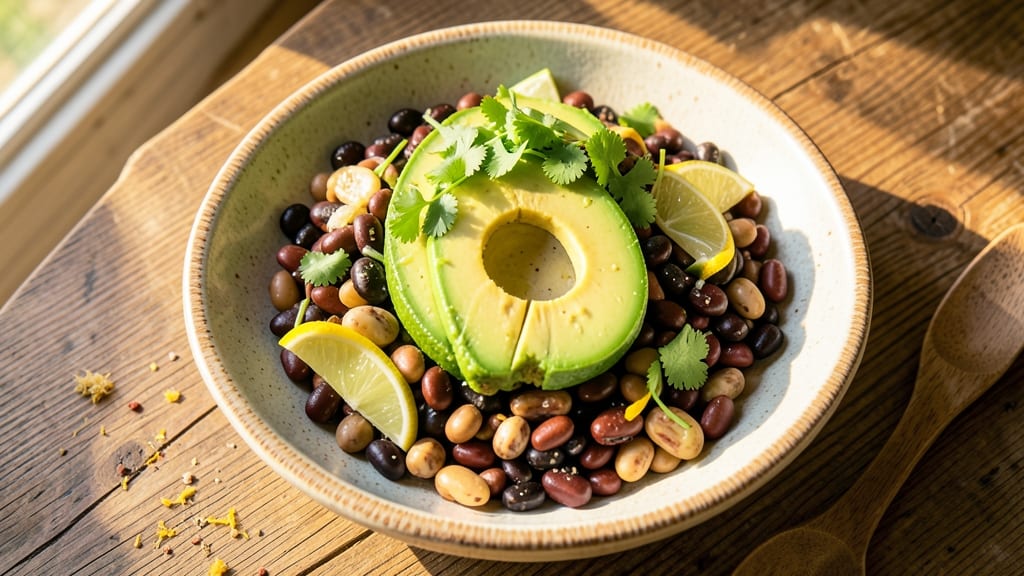 Avocado 3 Bean Salad Recipe: Creamy Zesty Lunch in 15 Minutes